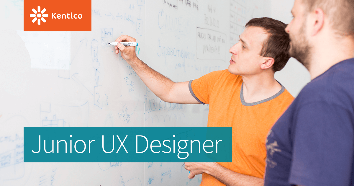 Junior UX Designer Kentico